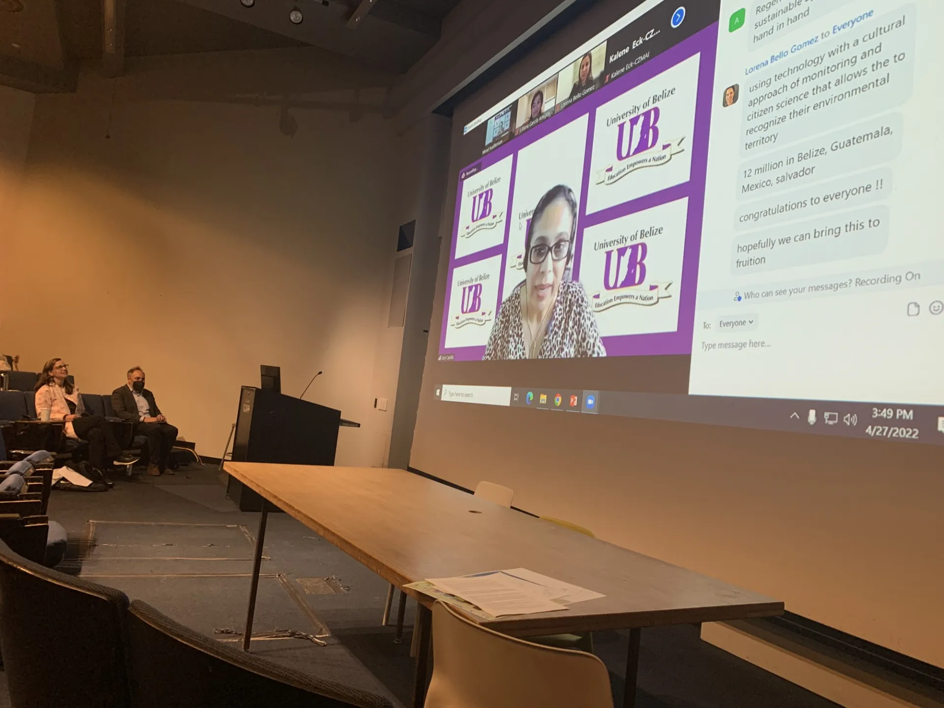 Final Reviews: University of Belize, Prof. Cecy Castillo