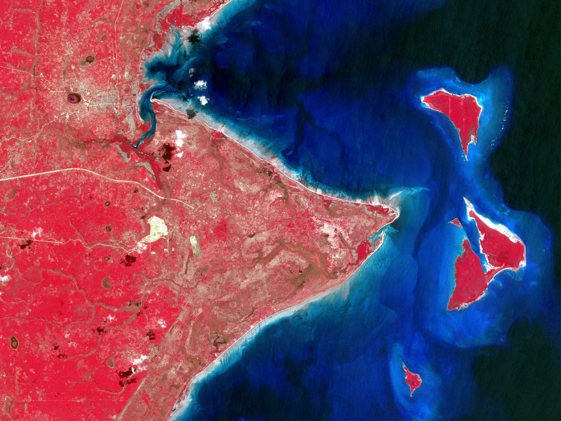 Cabo Delgado, Mozambique, Sentinel-2 - Vegetation Health and Agricultural Crops Carousel Cabo, Delgado, Sentinel 2 Vegetation Health And Agricultural Crops