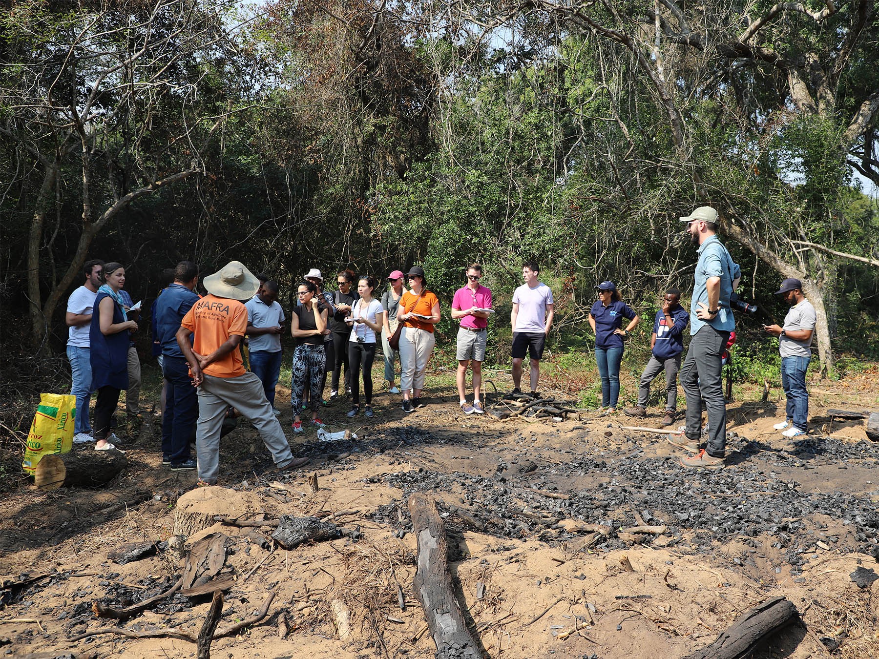 A visit to a charcoal kiln 12x9 Site Visit 2