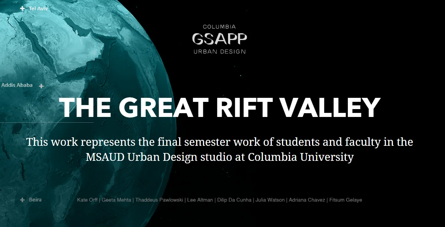 Cover of the storymap students produced