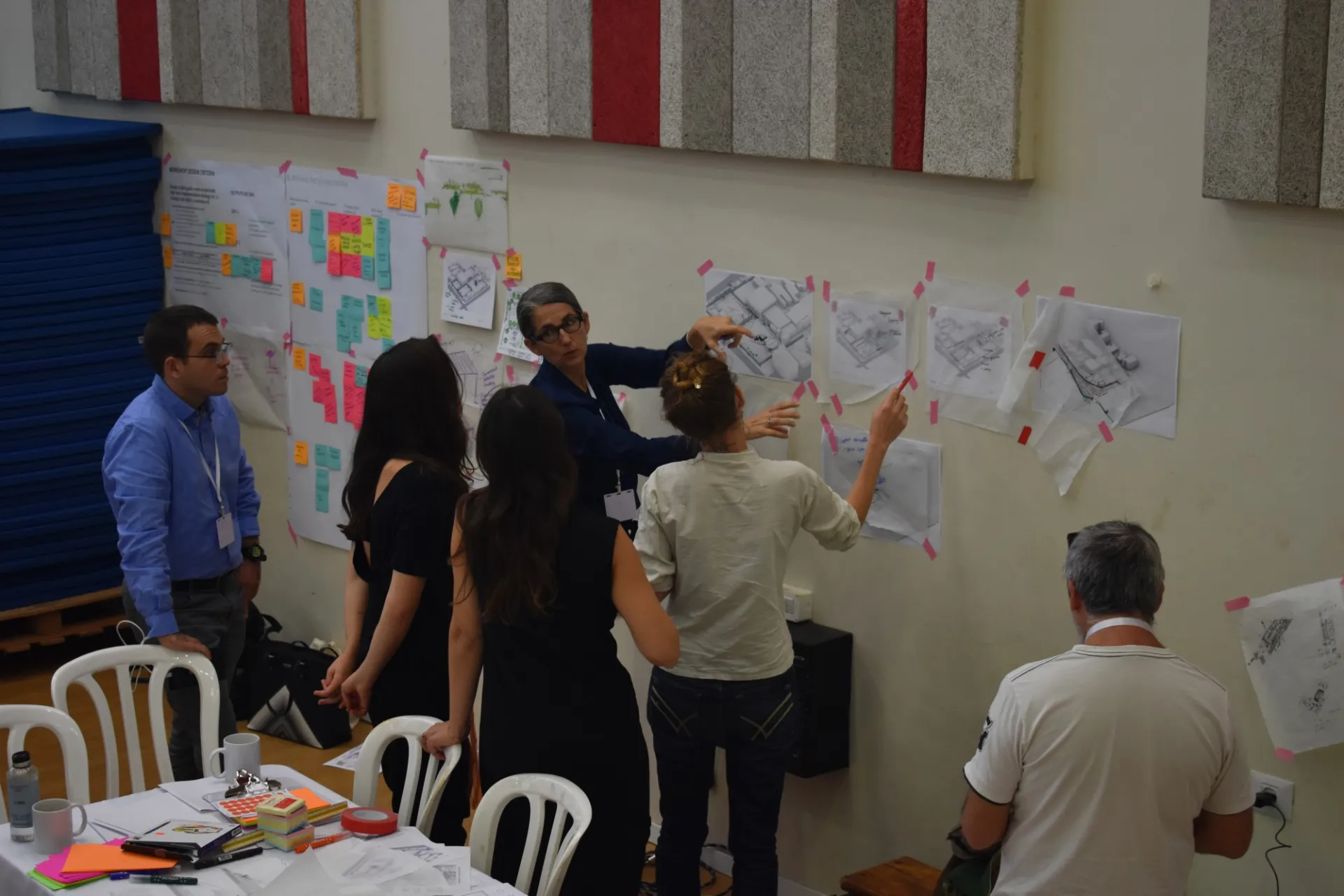 Workshop participants and facilitator, Janice Barnes of Climate Adaptation Partners