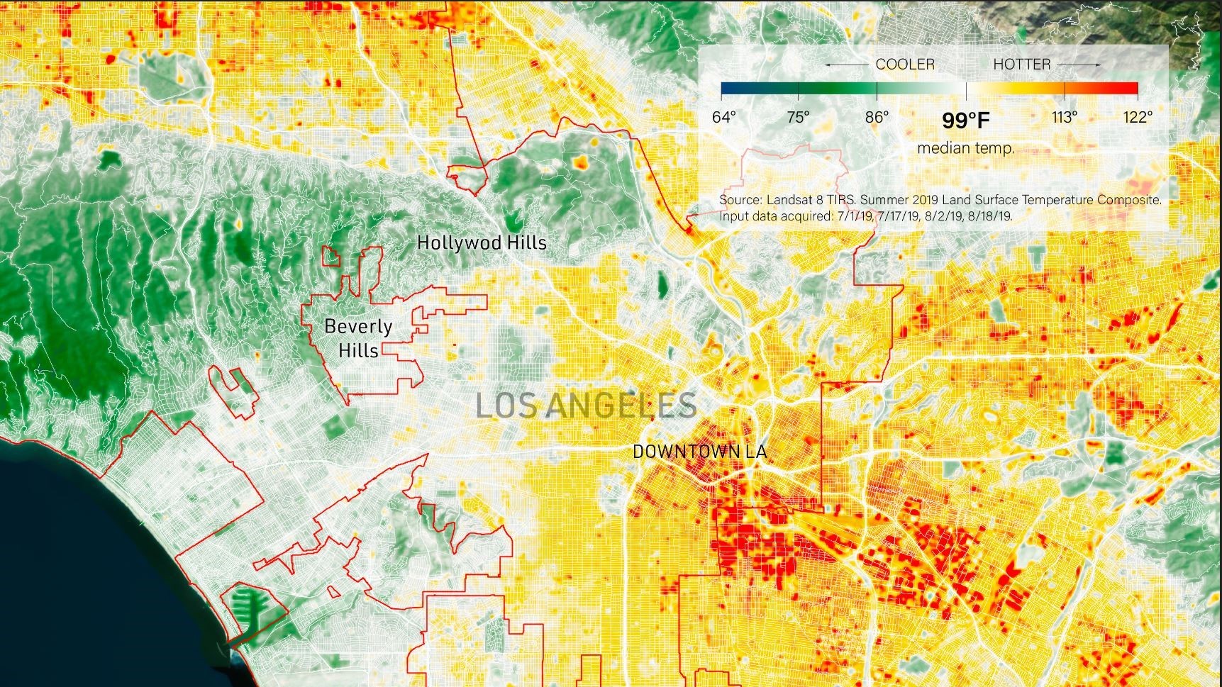 Heat and Wildfires in Los Angeles County