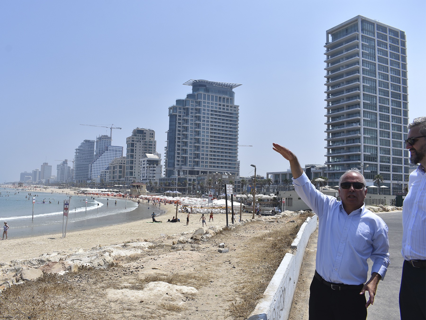 Accelerator team touring coastal resilience projects Carousel Michael Berkowitz Touring Coastal Resilience Projects