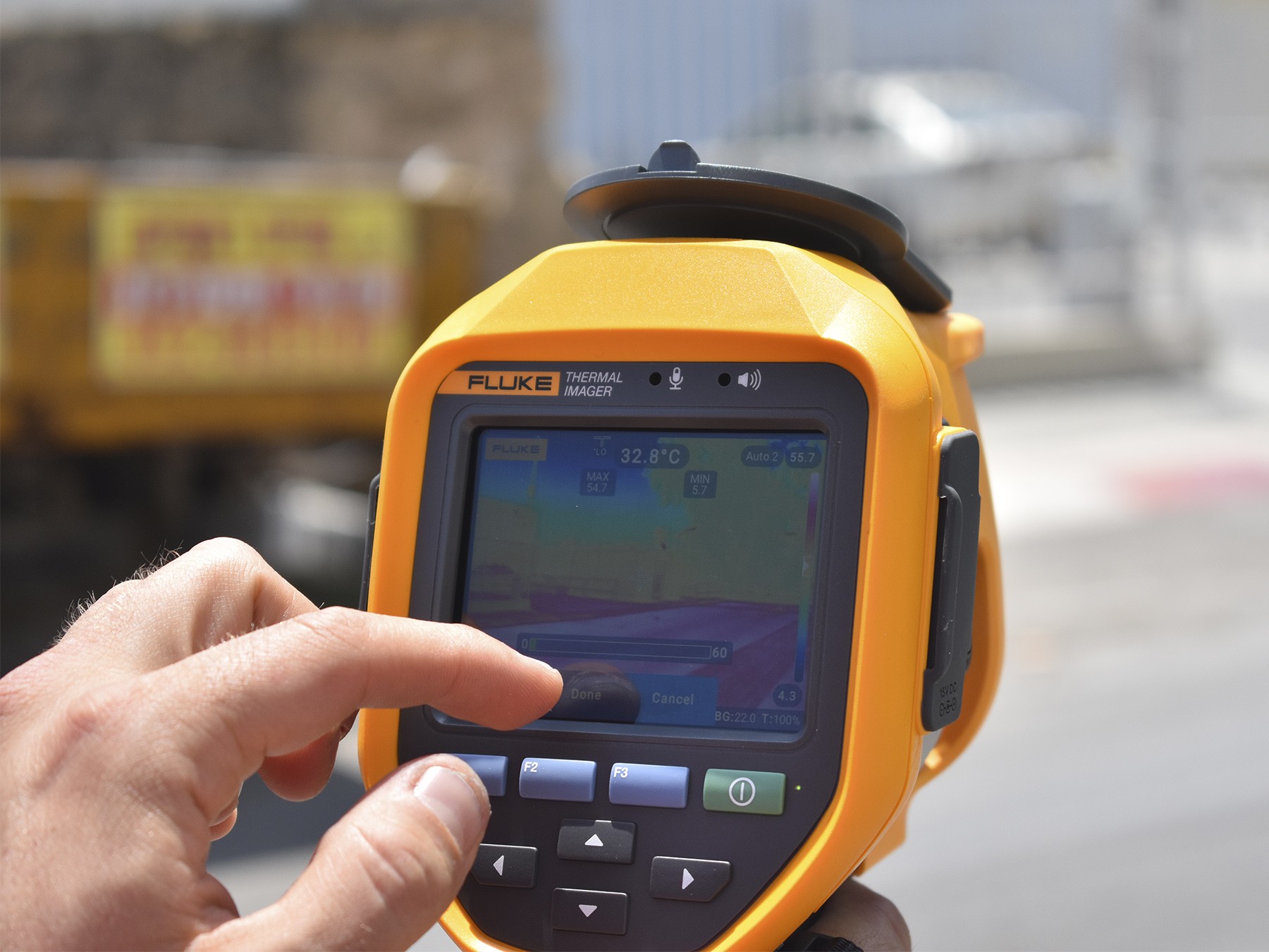 Carousel Thermal Camera Imagery Of Public Spaces