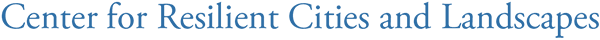 Center for Resilient Cities and Landscapes logo