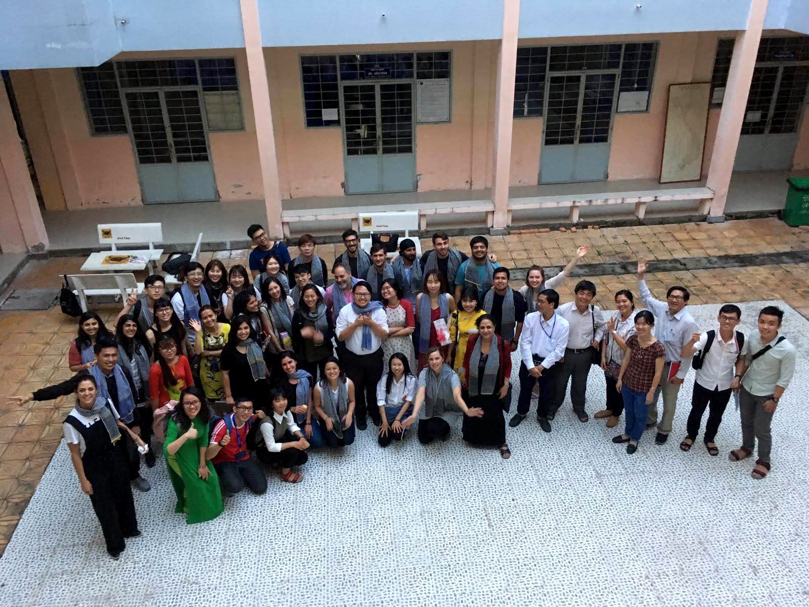 GSAPP and Can Tho University students and faculty