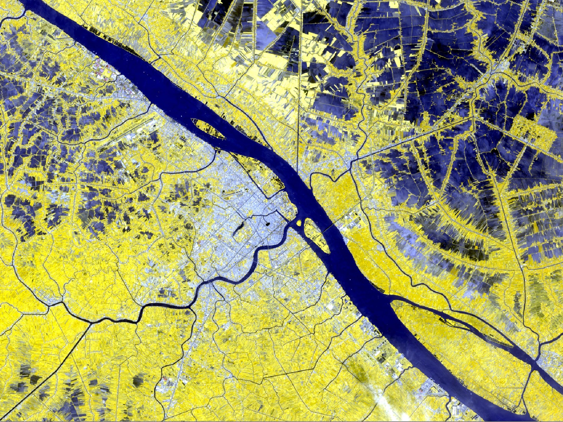 Can Tho, Vietnam, Sentinel-2 - Atmospheric penetration