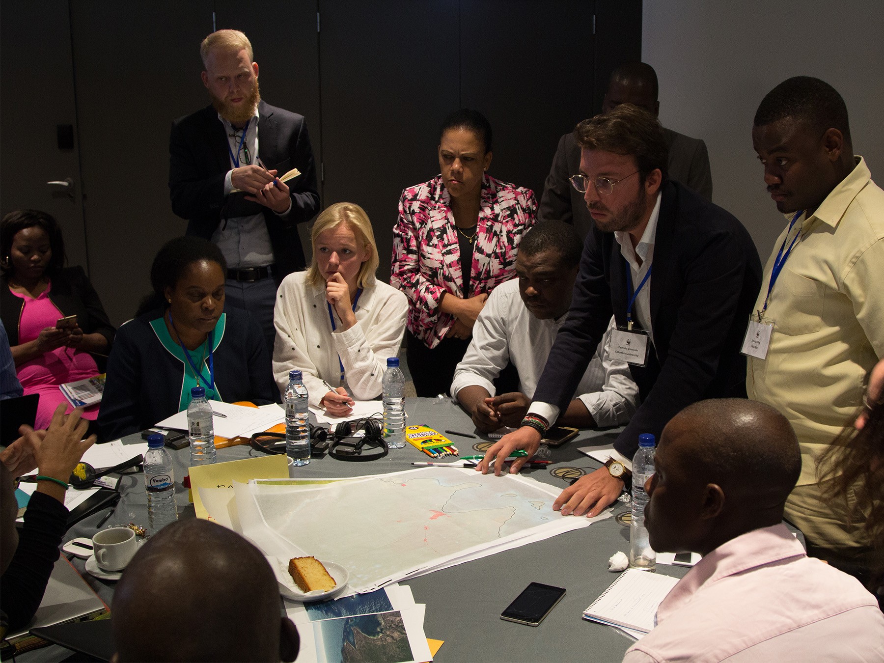 Carmelo Ignaccio leads workshop discussion