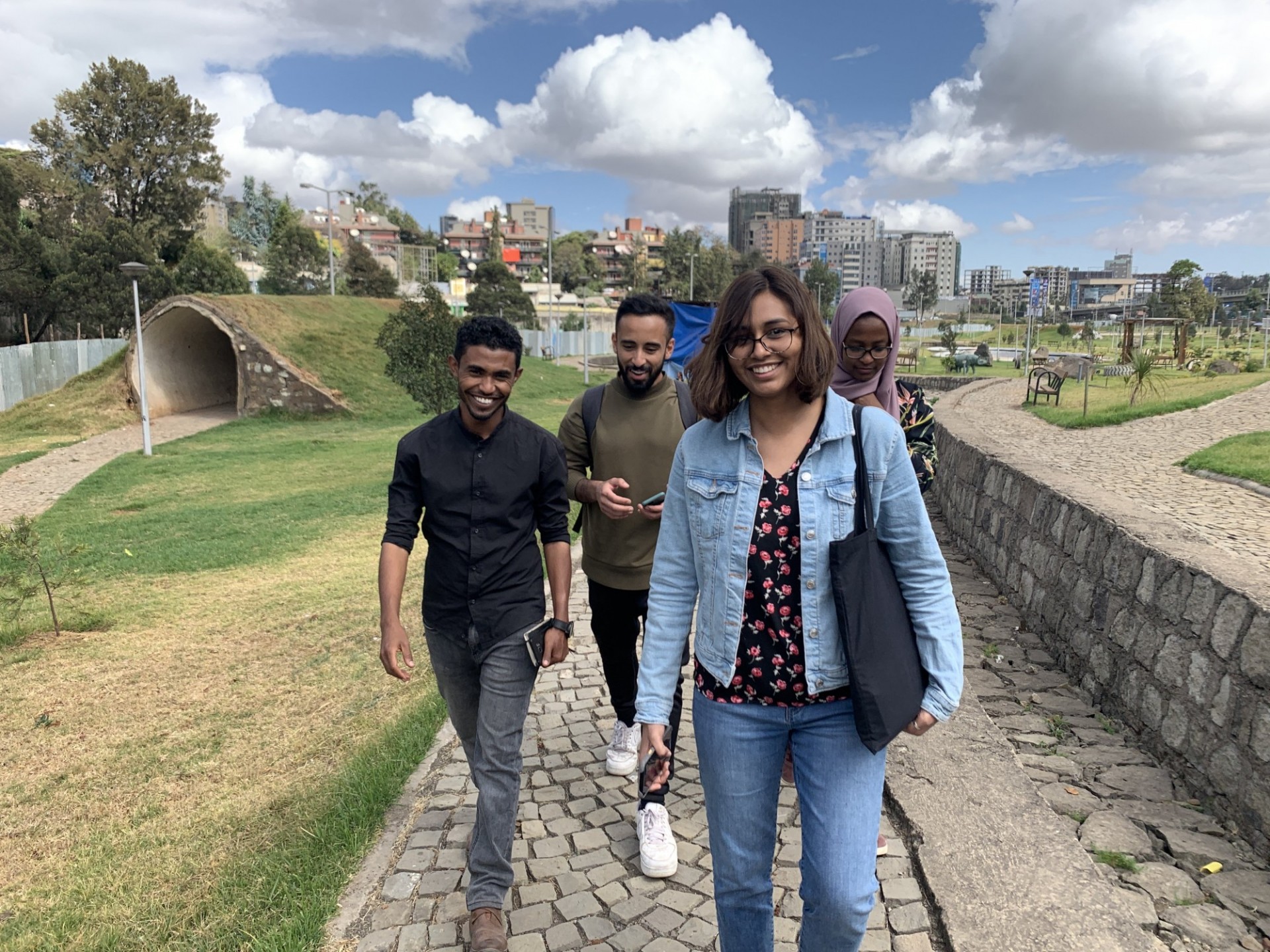 Students explore the rivers of Addis Abbaba