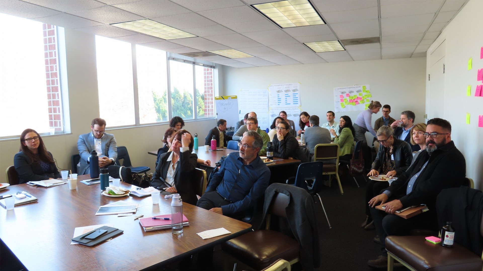 Workshop participants at the Los Angeles Resilience Accelerator