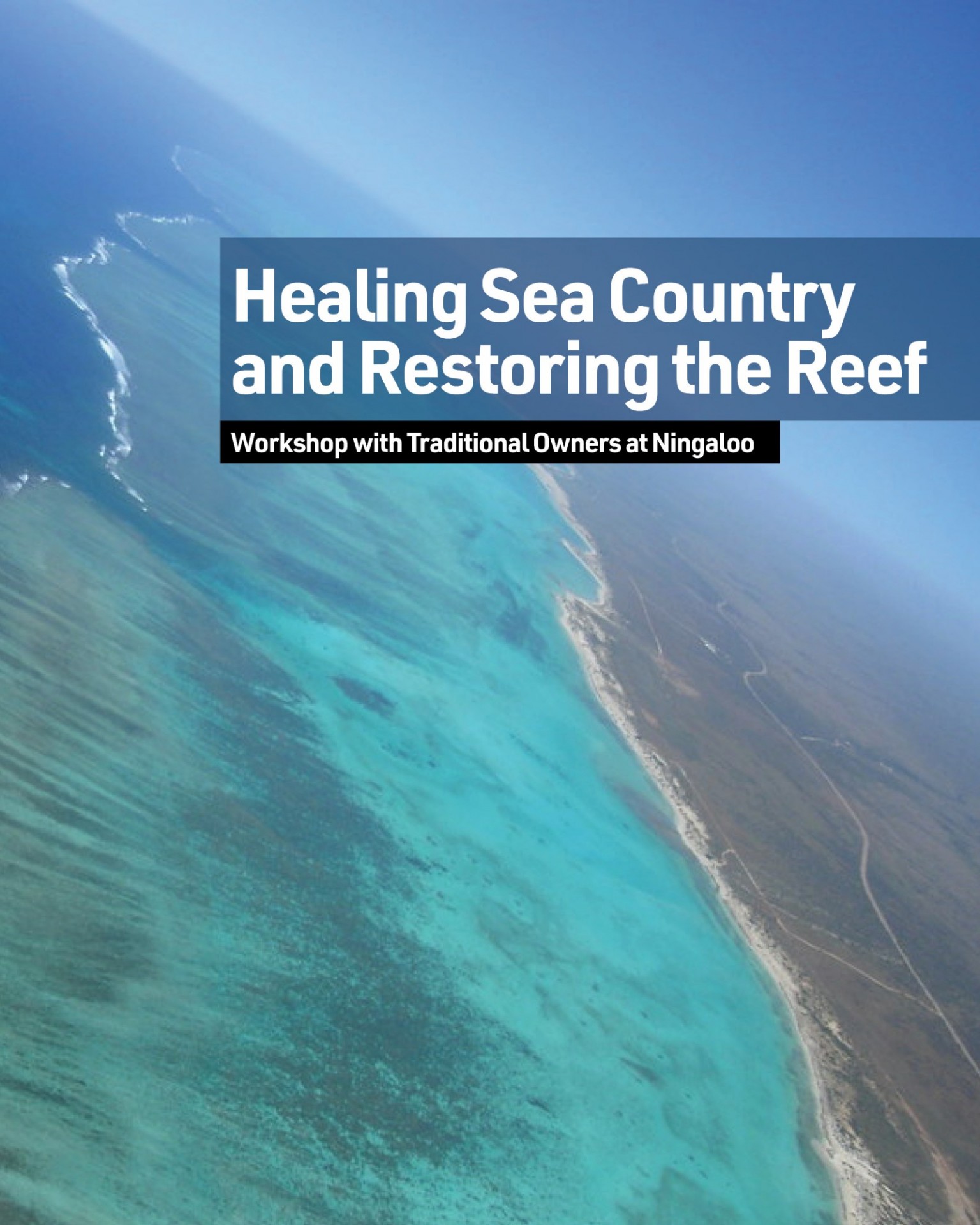 Healing Sea Country and Restoring the Reef Healing Sea Country and Restoring the Reef